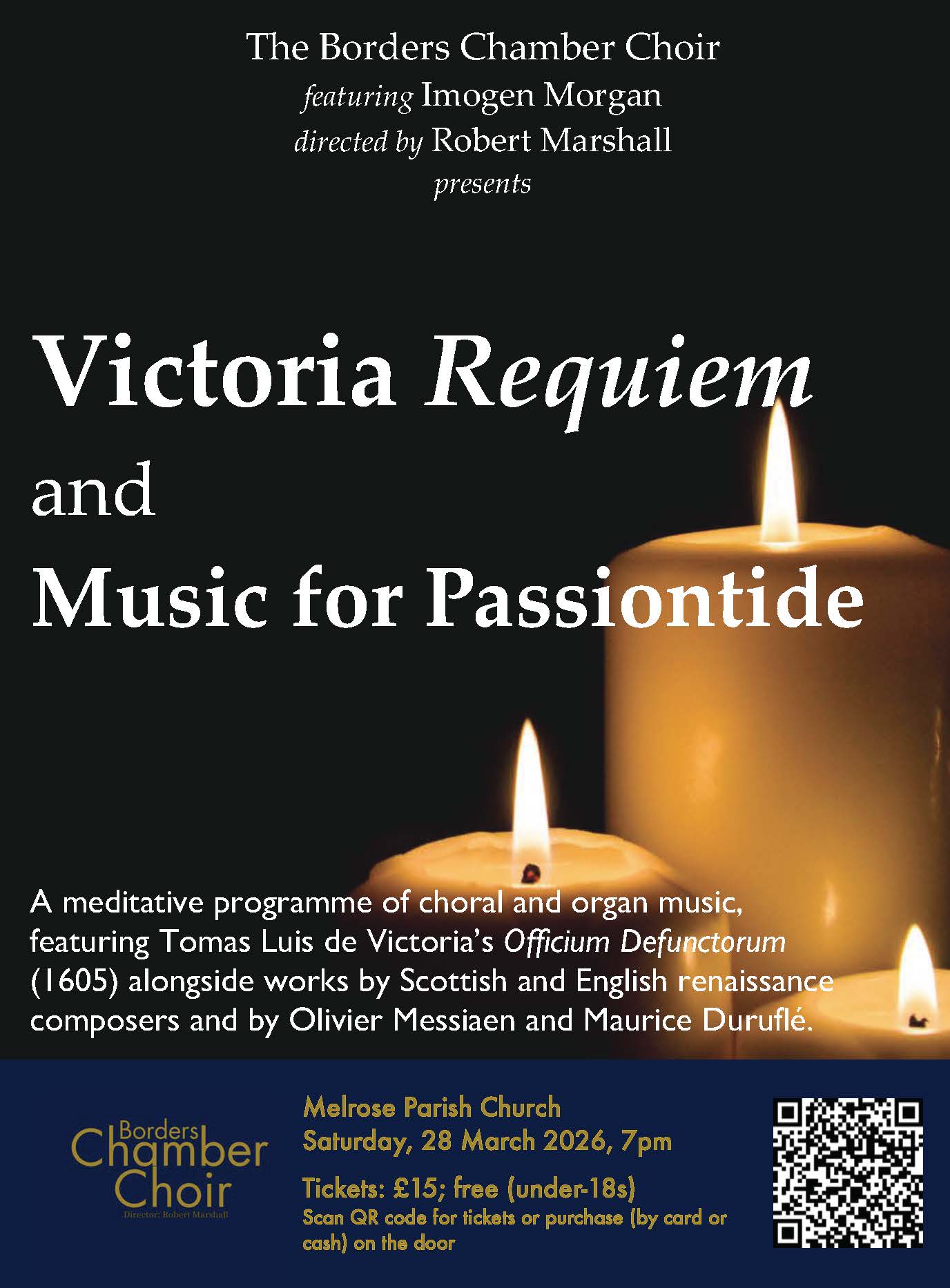 Borders Chamber Choir Concert 28 March 2026